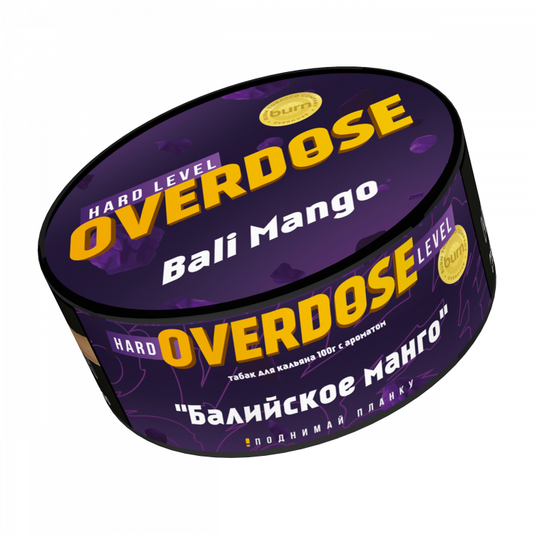 Табак Overdose - Bali Mango (Балийское манго) 100 гр