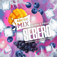 Табак Sebero Arctic Mix - Bubble Fruit (Баблгам, Виноград, Голубика, Манго, Арктик) 100 гр