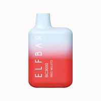 Одноразовая электронная сигарета ELF BAR 3000 - Красный мохито